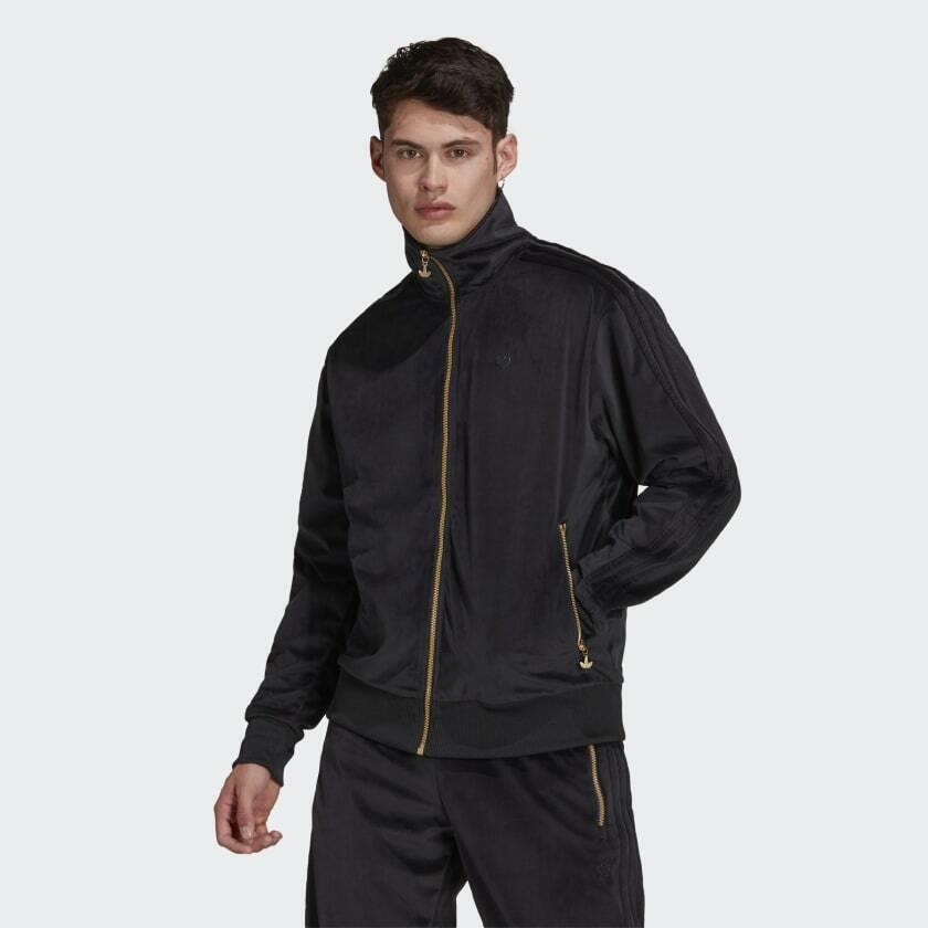 Adidas Originals Men`s Adicolor Plush Velour Firebird Track Suit Jacket Pant