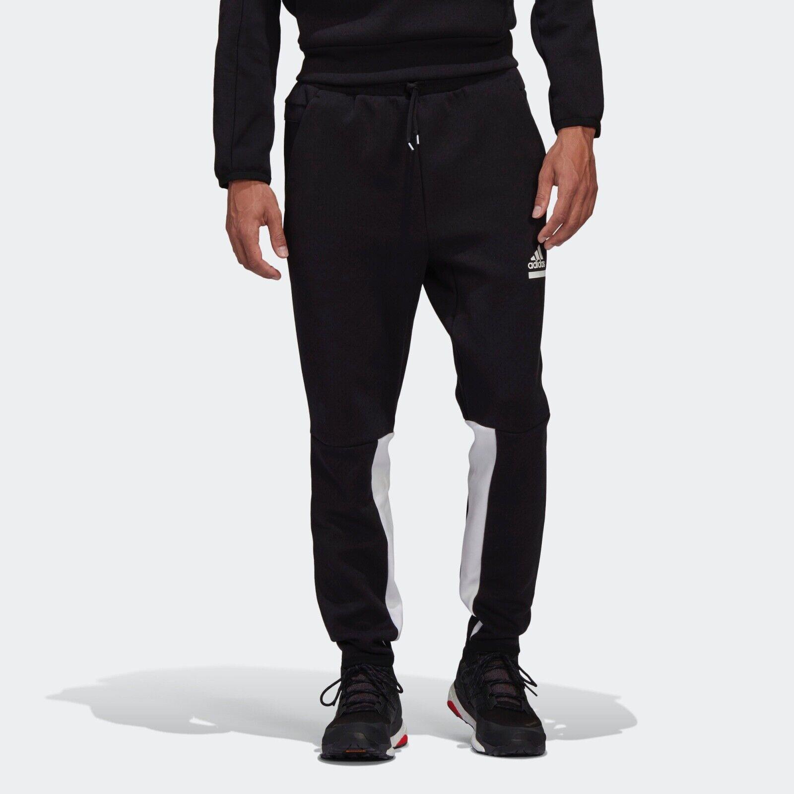 Adidas Z.n.e. Sweatpants Track Pants Joggers Black White Large GM6545 Zne tp
