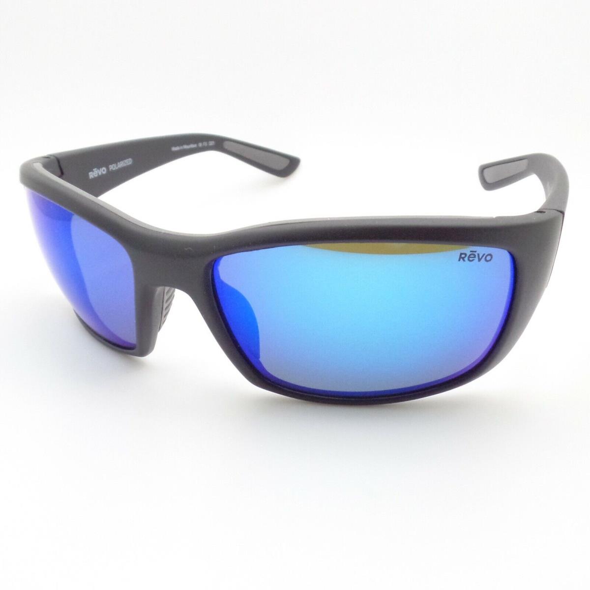 Revo sunglasses Dexter - Black Matte Frame, Blue Water Lens