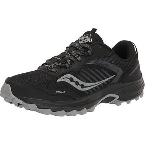 Saucony Men`s Excursion TR15 Trail Running Shoes Black/Shadow