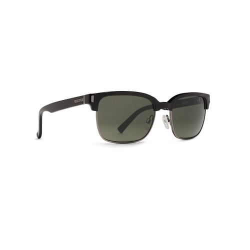 Vonzipper Mayfield Sunglasses - Black Gloss - Vintage Grey - May-bkv