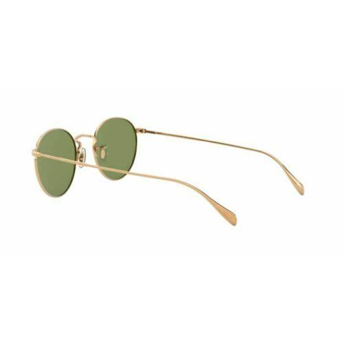 Oliver Peoples sunglasses Coleridge - Gold Frame, Green Lens 2