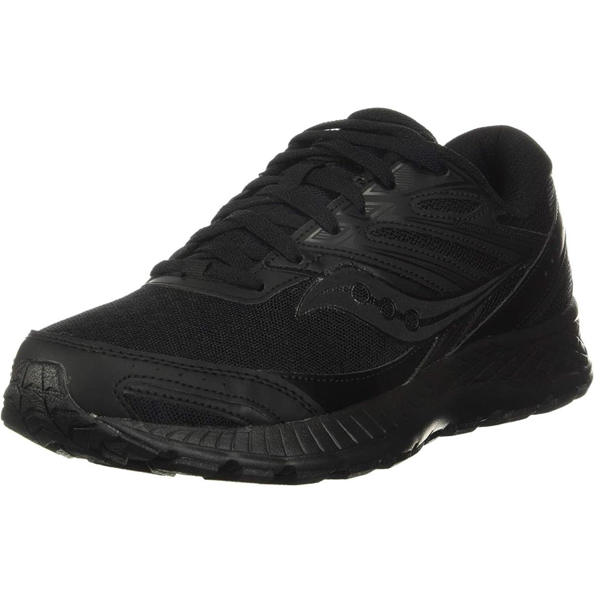 Saucony Women`s Cohesion 13 Running Shoes Black/Black