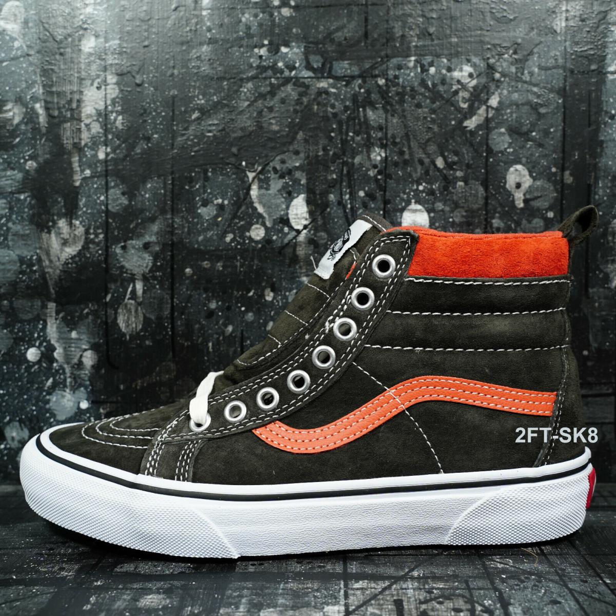 Vans shoes  - Black , Olive 2