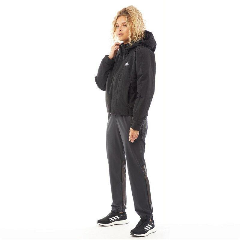 adidas back to sport insulated hooded jacket