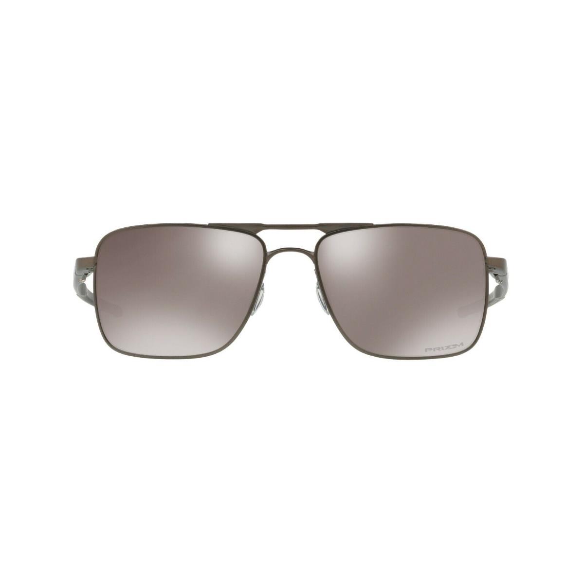 Oakley Guage 6 OO6038-0657 Sunglasses Prizm Black Polarized Lenses Pewter