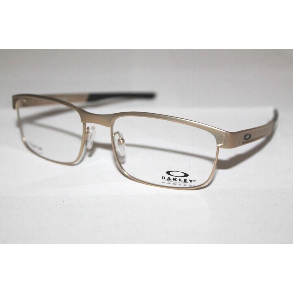 Oakley Surface Plate Eyeglasses OX5132-0856 56MM Satin Light Gold / RX Demo