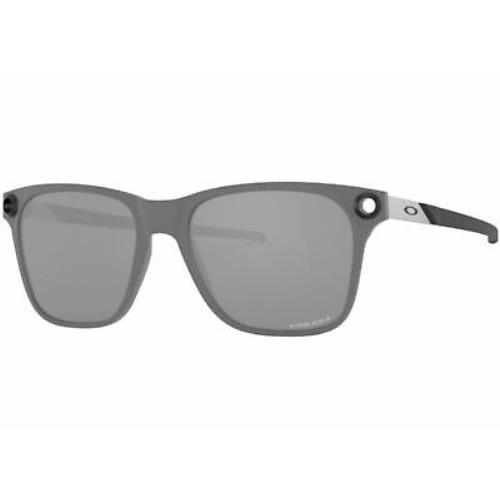 Oakley Sunglasses Apparition Satin Concrete Prizm Black OO9451-02 55mm - Gray Frame, Black Lens