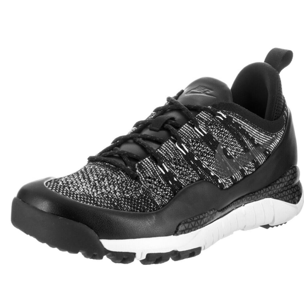 Nike Men`s Lupinek Flyknit Low Casual Shoes Black 882685 100 Sz 13
