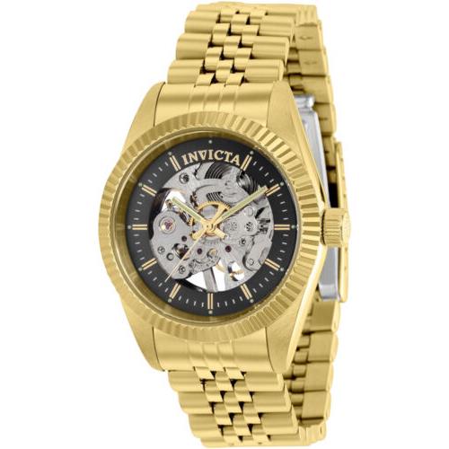 Invicta Women`s Specialty Mechanical Gold Tone Stainless Steel Watch 36452