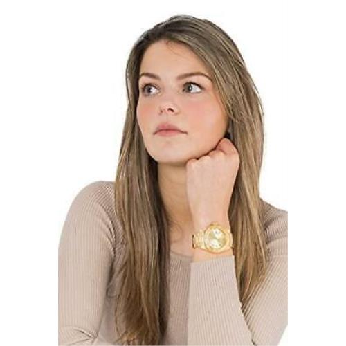 Invicta Women`s 15249 Pro Diver 18k Yellow Gold Ion-plated 