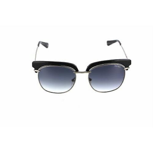 Balmain Paris BL2502 03 Black Oval Sunglasses