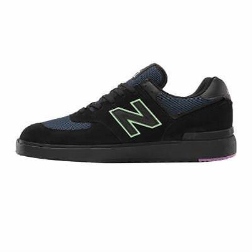 New Balance All Coast 574 Bhl Sneakers Black/navy Classic Skate Shoes