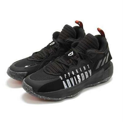 Adidas Men`s Women`s Dame 7 Extply Basketball Shoes Black