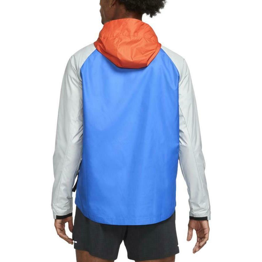 nike windrunner orange blue