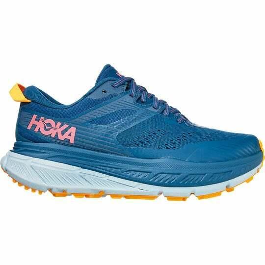 Women`s Hoka One One Stinson Atr 6 Saffron Blue Running Trail Shoes Sizes 6-11