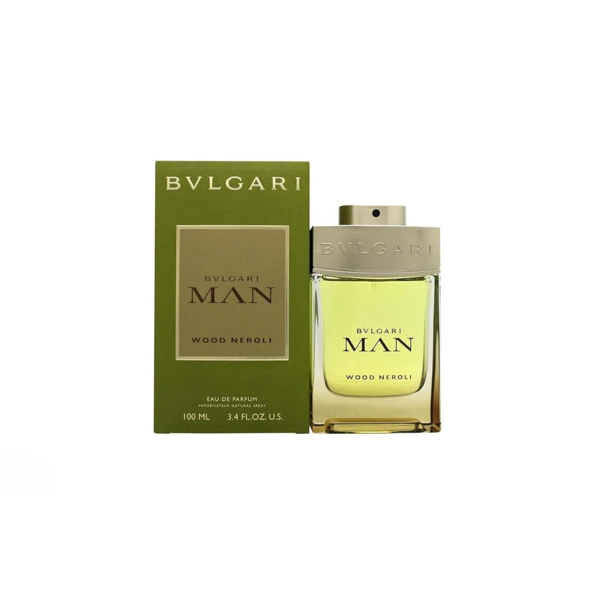 Bvlgari Men`s Man Wood Neroli Edp Spray 3.4 oz 100 ml