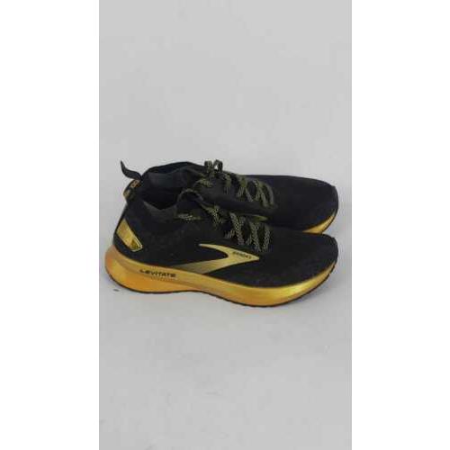 Brooks Womens 120335 1B 054 Black/gold Limited Edition Running Shoes Size 6