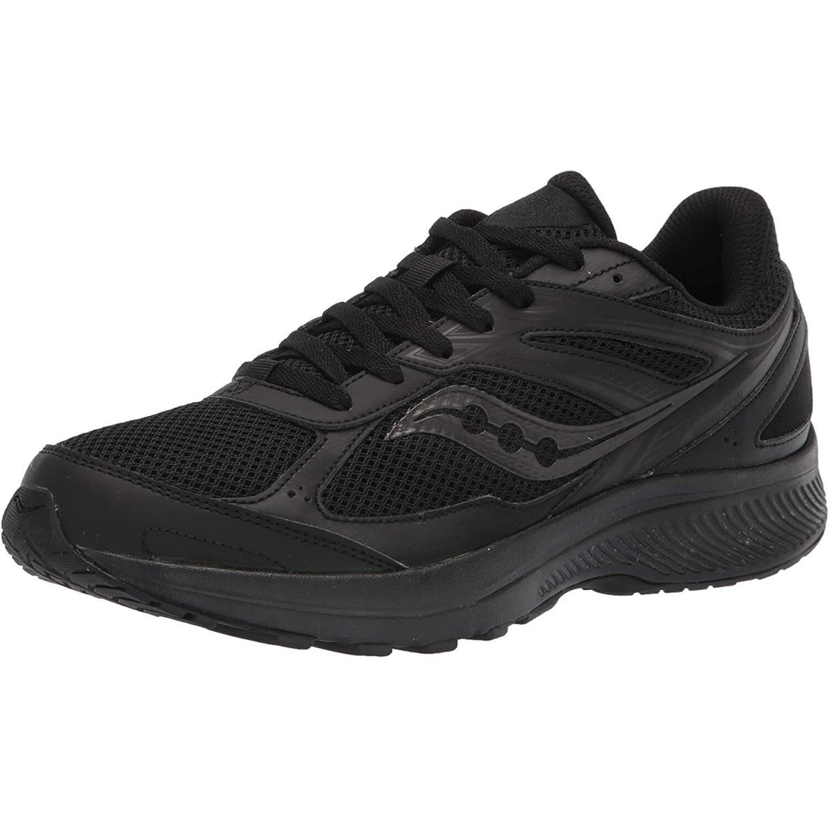 Saucony Women`s Cohesion 14 Running Shoes Black/Black