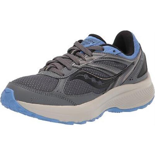 Saucony Women`s Cohesion TR14 Trail Running Shoes Charcoal/Jewel
