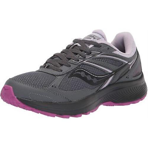 Saucony Women`s Cohesion TR14 Trail Running Shoes Charcoal/Lilac