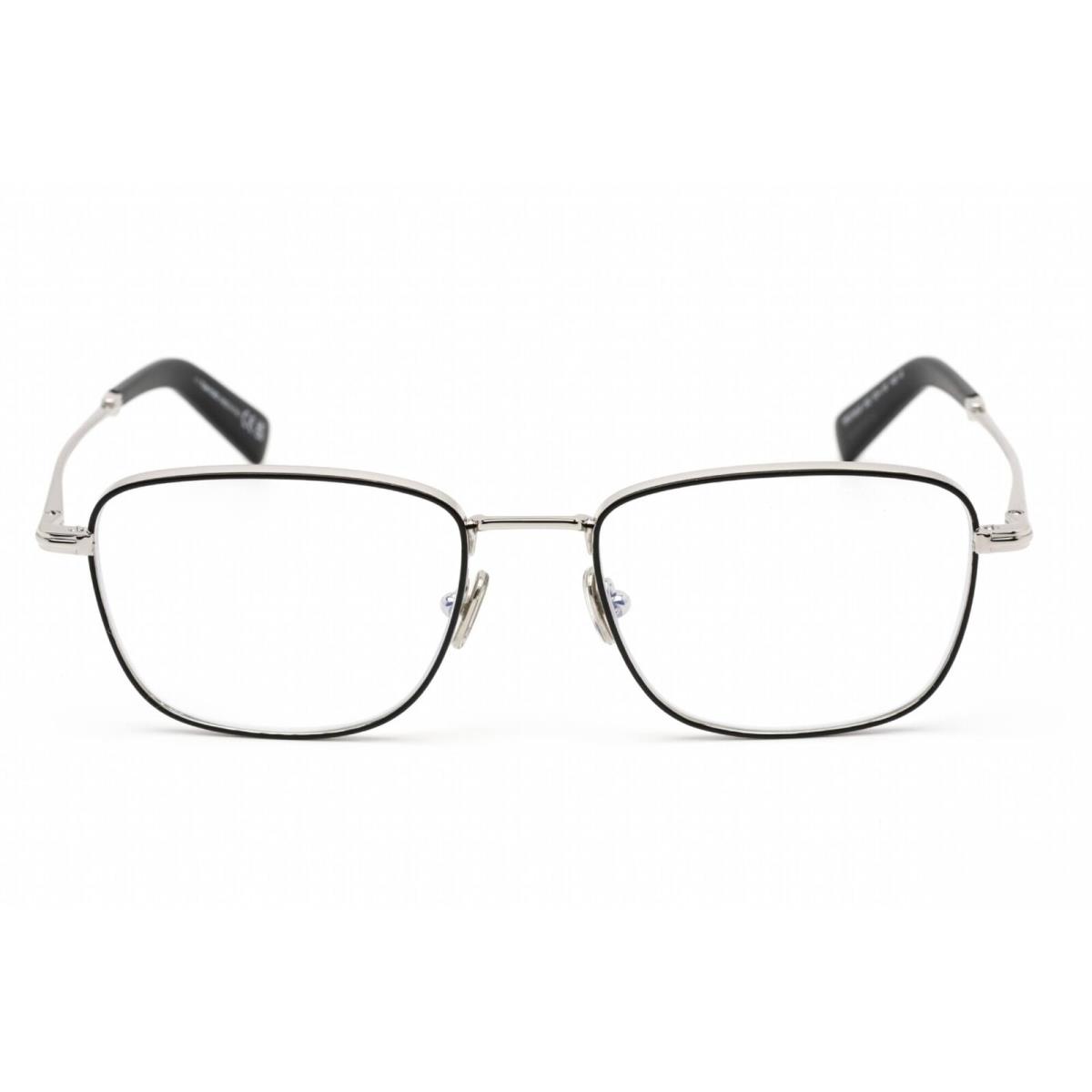 Tom Ford Men`s Eyeglasses Clear Lens Matte Black Metal Square 55mm FT5748-B 002