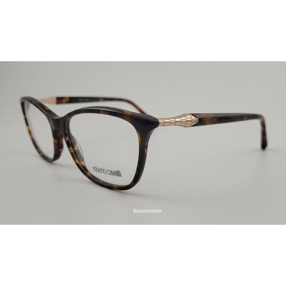 Roberto Cavalli Eyeglasses Sadalmelik 952 Color 052 Havana Size 54 Cat Eye