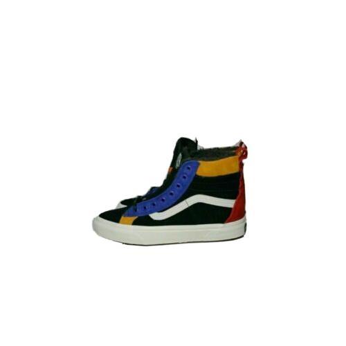 Vans Sk8 Hi Mte Women`s Sz 7 Suede Colorblock Midtop Sneakers Skate Shoes