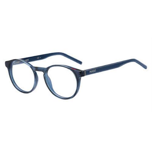 Hugo Boss 1164 Eyeglasses Men Blue Oval 51mm