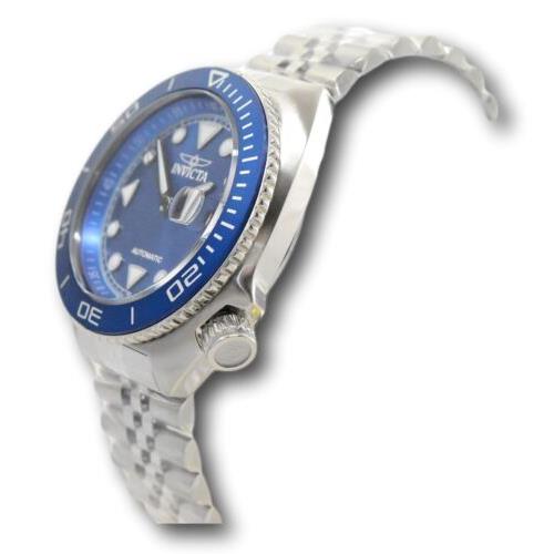 Invicta watch Pro Diver - Blue Dial, Silver Band, Blue Bezel