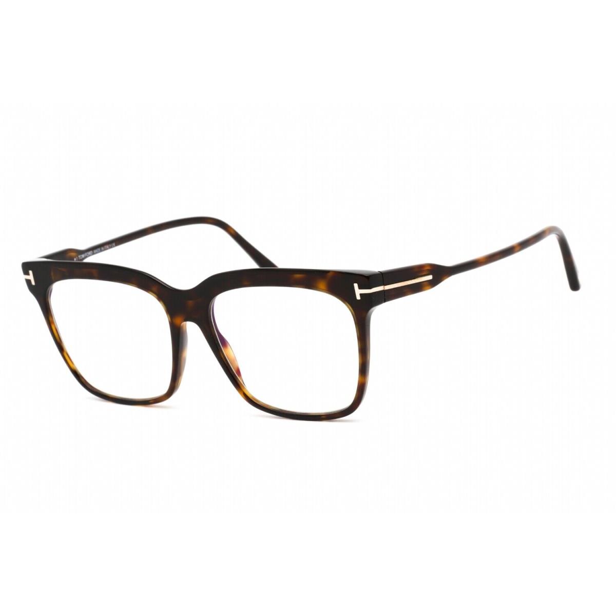 Tom Ford FT5768-B 052 Eyeglasses Dark Havana Clear Frame 54mm