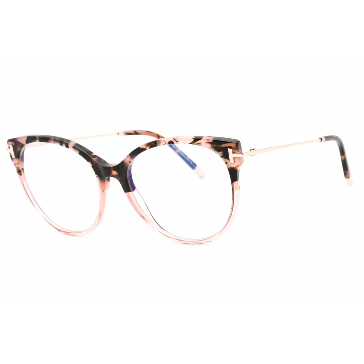 Tom Ford FT5770-B-055 Shiny Blush Havana Eyeglasses