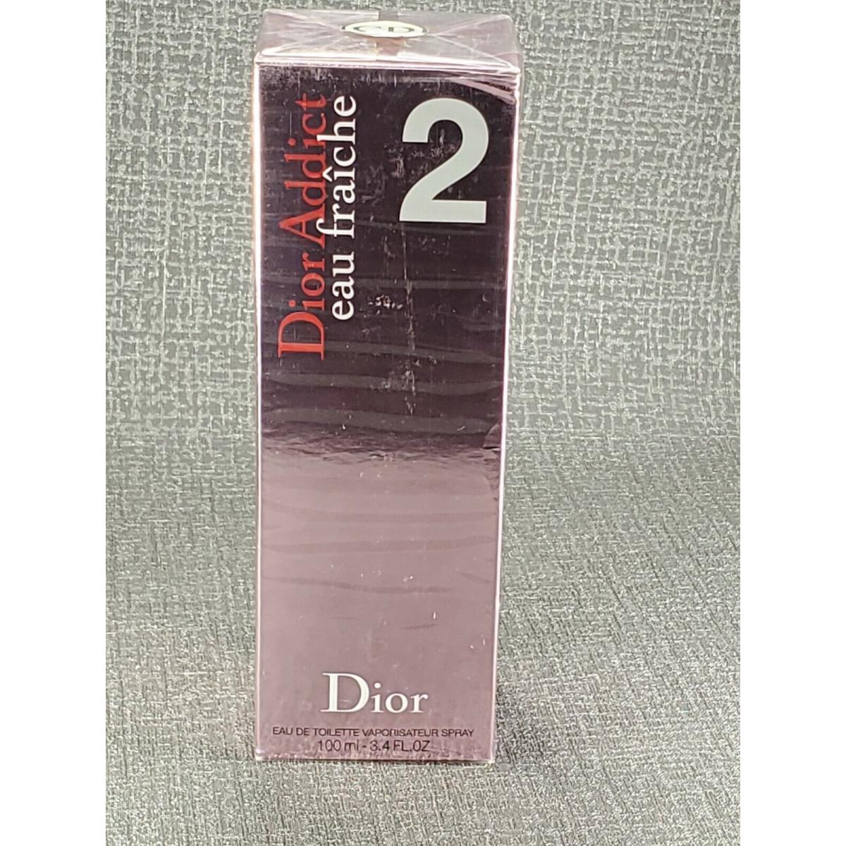 Dior Addict Eau Fraiche 2 Christian Dior Women Perfume Edt Spray 3.4 oz