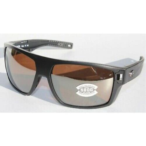 Costa Del Mar sunglasses Diego - Black Frame, Silver Lens 0