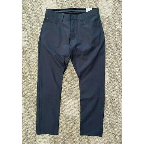 Men`s Size 34X32 Nike Repel 5-Pocket Slim Fit Golf Pants Dark Smoke Gray DA3064
