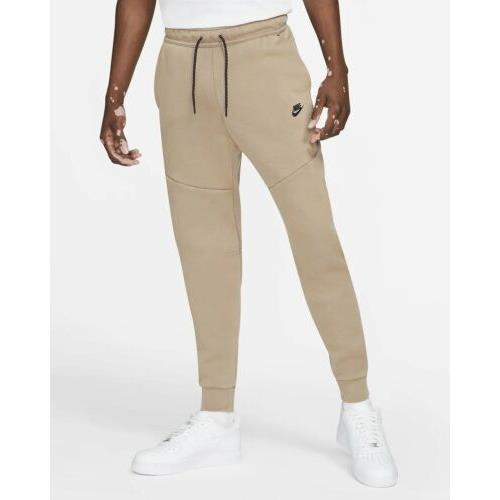 nike tech fleece brown joggers