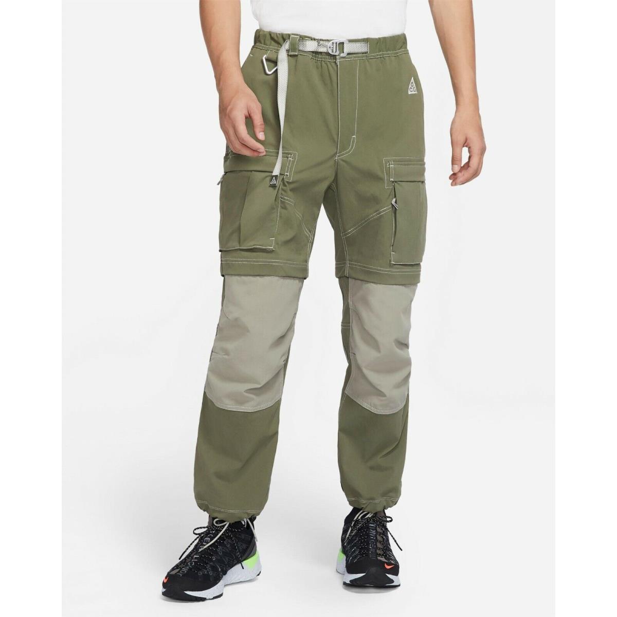 Nike Acg Smith Summit Cargo Pants Medium Olive CV0655 222 Men`s Extra Large