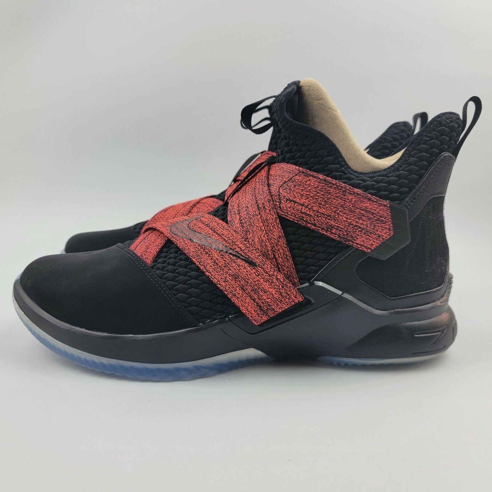 lebron soldier red black