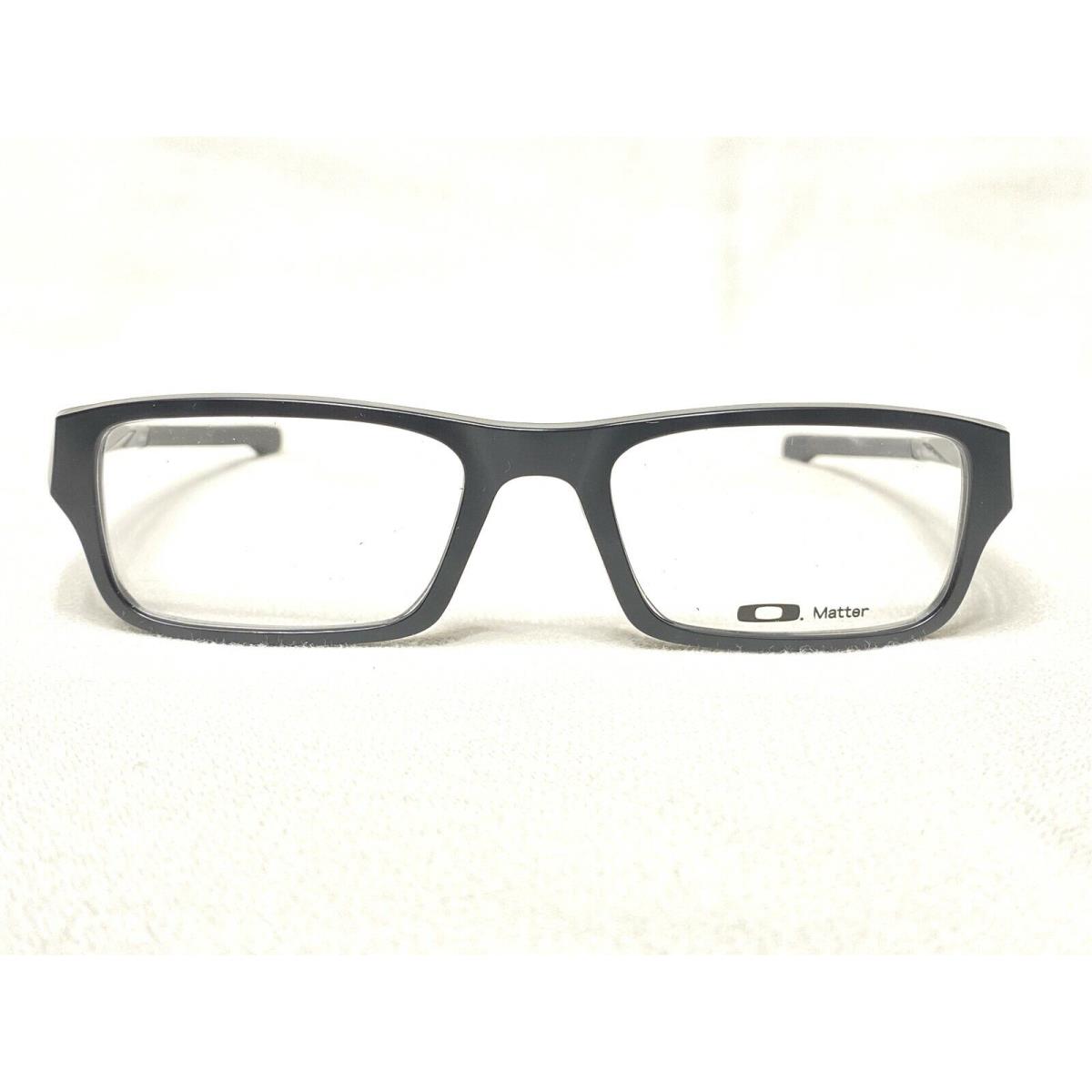 Oakley eyeglasses Chamfer - Black & Gray, Frame: Satin Black, Manufacturer: 0