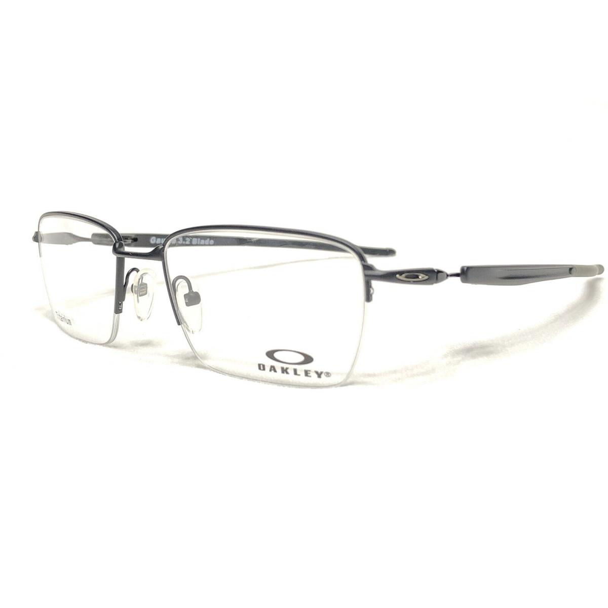 Oakley Gauge 3.2 Blade OX5128-0152 Mens Black Half Rim Eyeglasses Frames 52