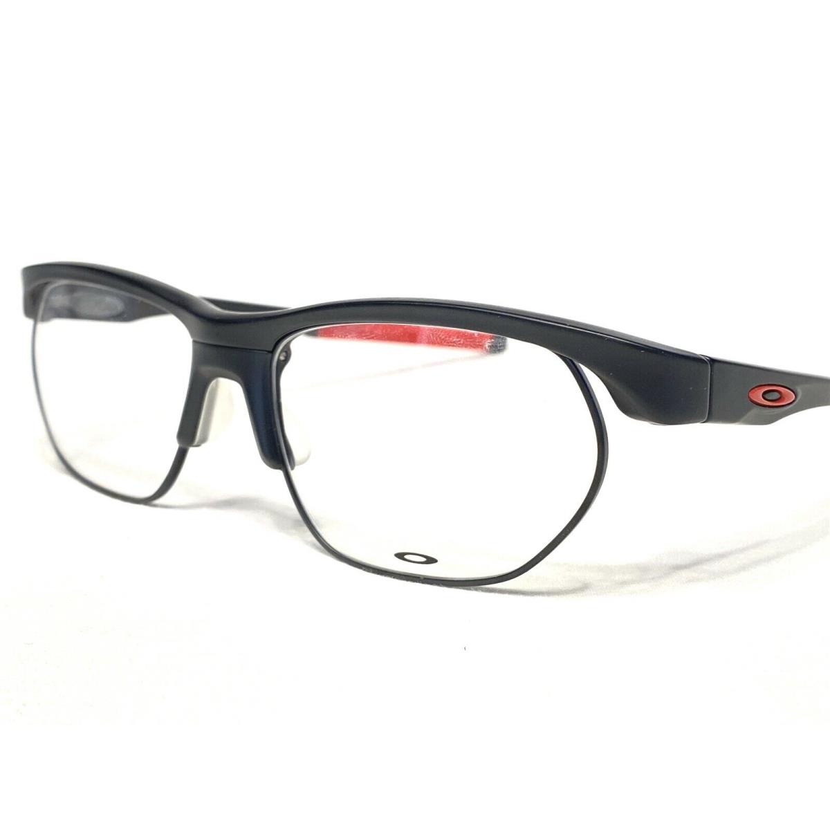 Oakley Crosslink Float OX3221-0456 Mens Satin Black Eyeglasses Frames 56/17 - Satin Black/Red, Frame: Satin Black/Red, Manufacturer:
