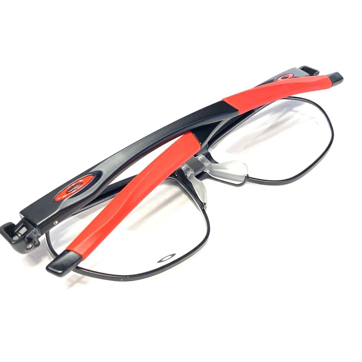 Oakley eyeglasses  - Satin Black/Red , Satin Black/Red Frame, 0456 Manufacturer