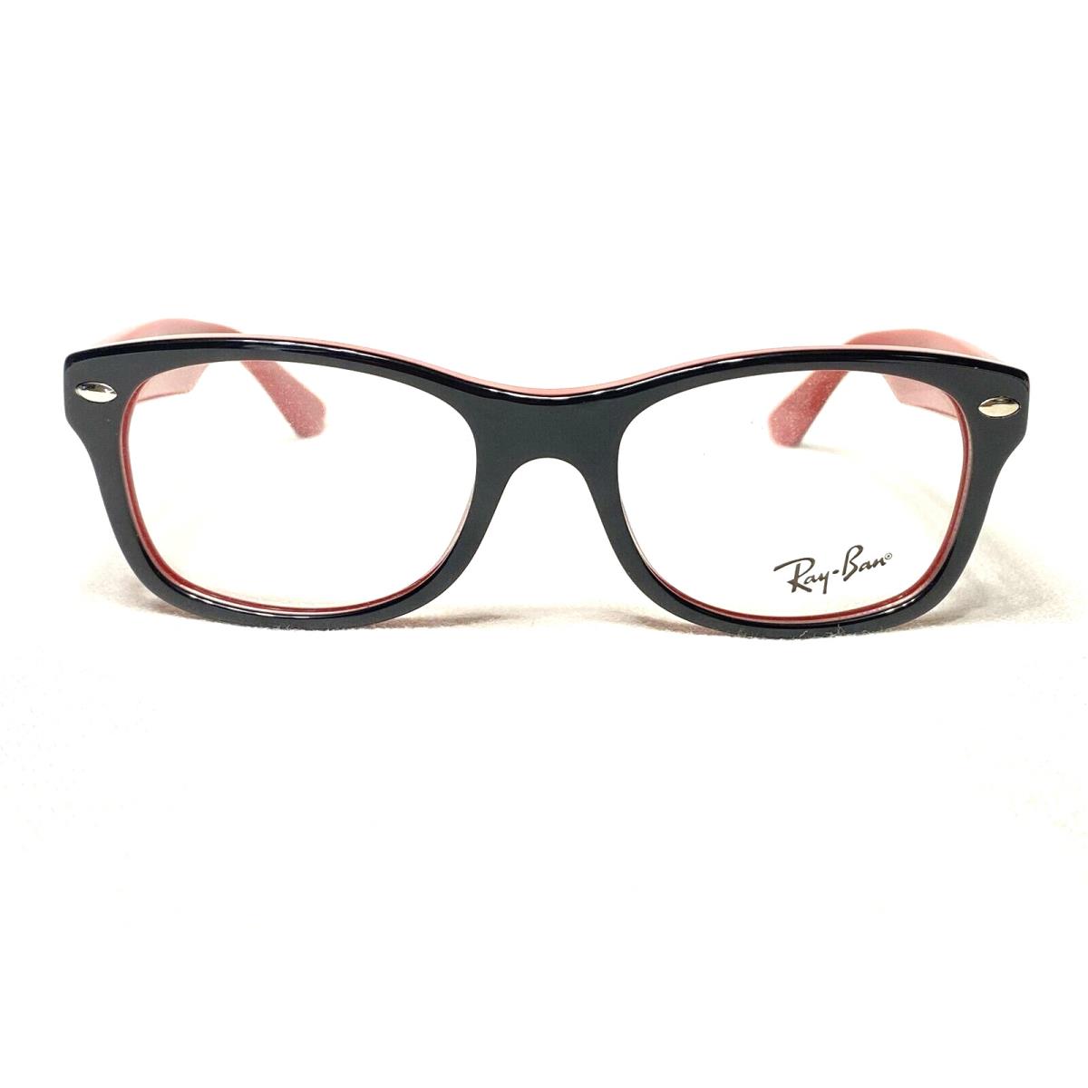 Ray Ban Junior RB1528 3573 Kids Childrens Black/red Eyeglasses Frames 46/16