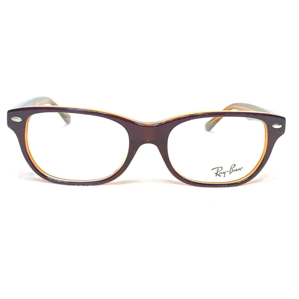 Ray Ban Junior RB1555 3674 Kids Childrens Brown/orange Eyeglasses Frames 48