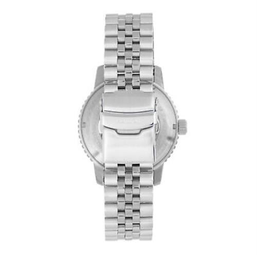 Heritor watch Automatic Edgard - Navy Dial, Silver Band