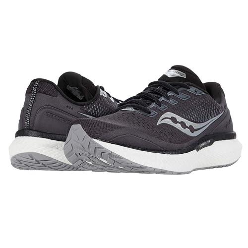 Saucony Triumph 18 Running Shoes Charcoal/white Charcoal/White