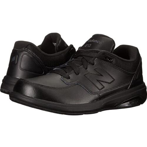 New Balance 813 V1 Men Lace-up Walking Shoes Black Comfort Sneaker Trainers