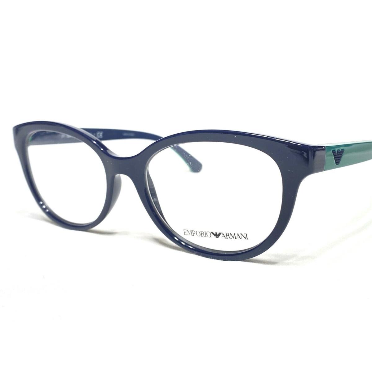 Emporio Armani EA3104 5145 Womens Blue Green Eyeglasses Frames 52/17 140