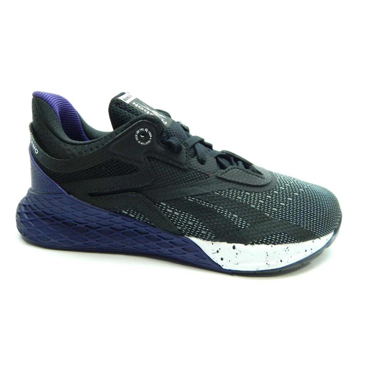 Reebok Nano X Black White Training EF7071 Men Shoes Size 7
