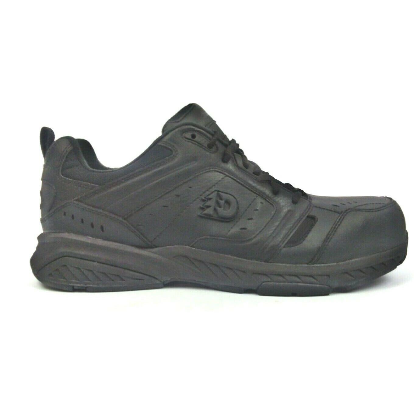 Dunham by Balance Men`s Lace Up Athletic Work Shoes Shoes Black Size 14